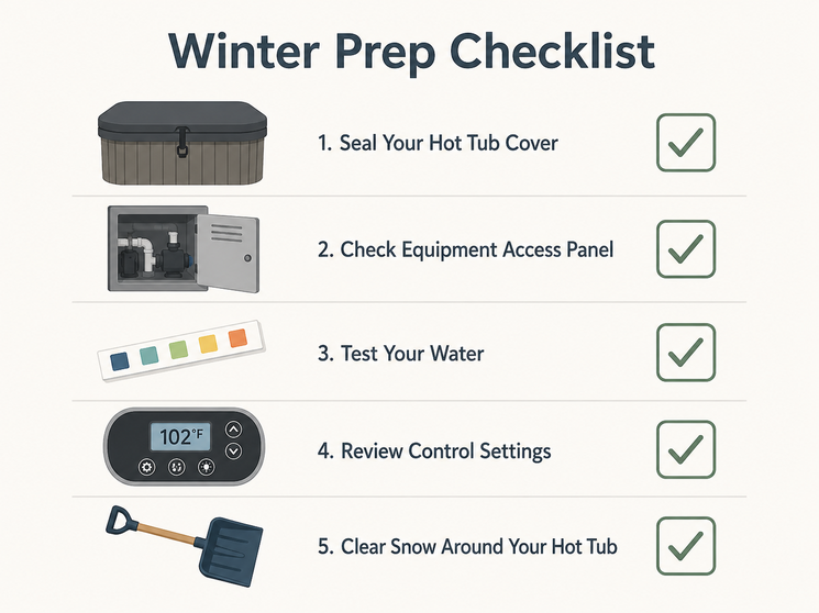 Hot Tub Winter Checklist